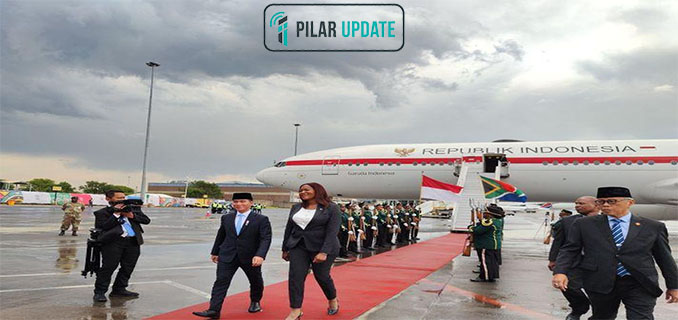 Gibran Disambut Tarian Pantsula Saat Tiba di Afrika Selatan untuk Hadiri KTT G20