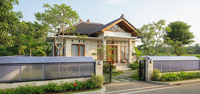 Novasi Dan Estetika Tren Rumah Modern dengan Pagar Polikarbonat