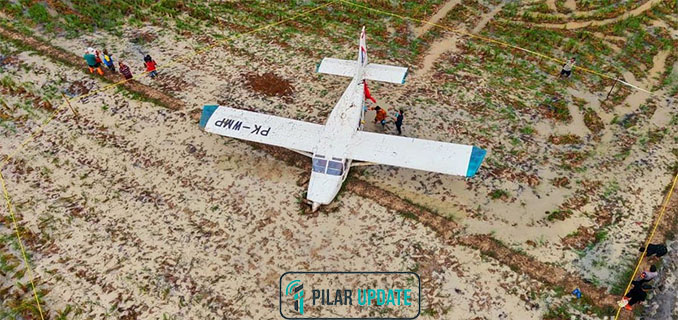 Pesawat Jatuh di Karawang Belum Bisa Dievakuasi Hari Ini