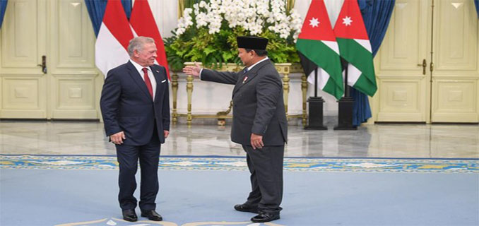 Raja Yordania Cerita Momen Perkenalkan Prabowo ke Mendiang Ayahnya
