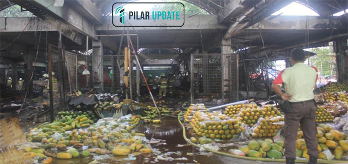 350 Kios Pasar Induk Kramat Jati Jakarta Terbakar