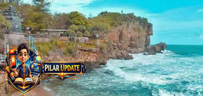 Wisata Pantai Ngobaran Jogja Ada Pura dan Candi